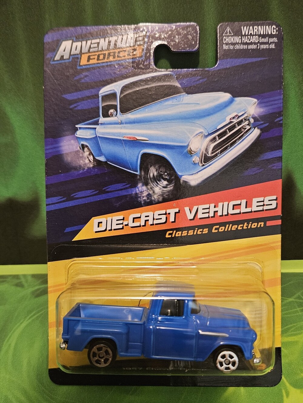 Adventure Force 1957 Chevy Blue Die-Cast Classic Truck